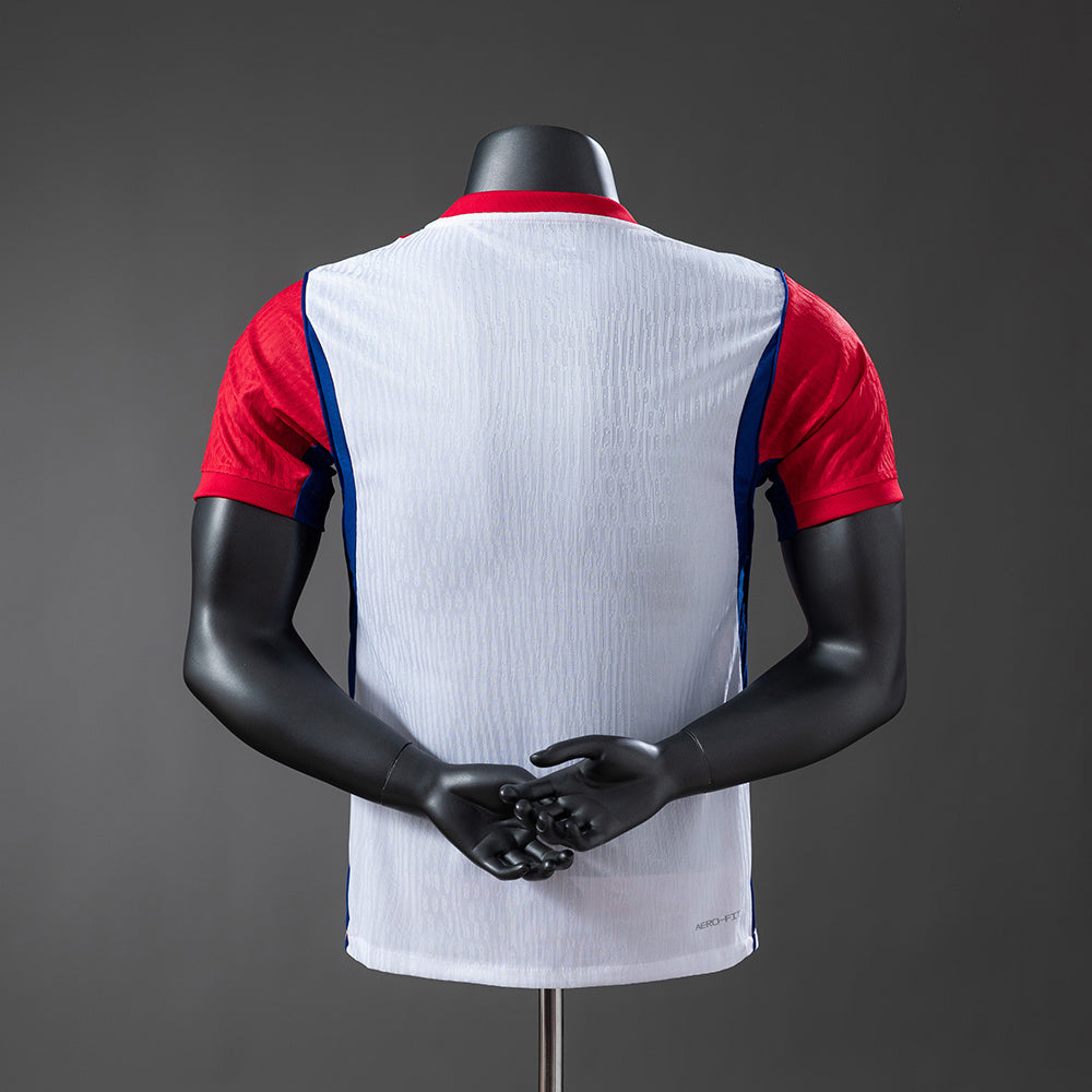 Back view of the Croatia 26/25 Home Jersey with Croatian national team design