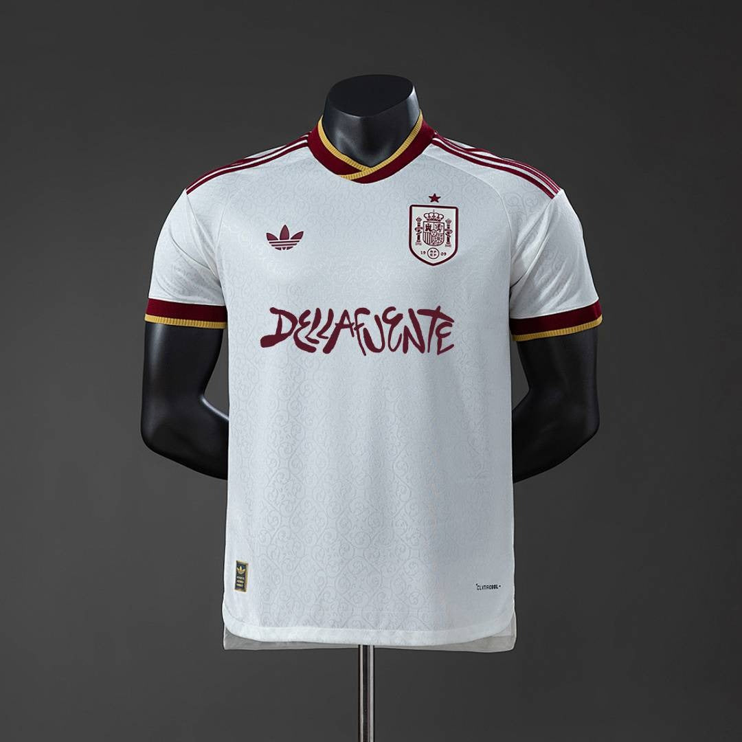 SPAIN X DELLAFUENTE football jersey front view