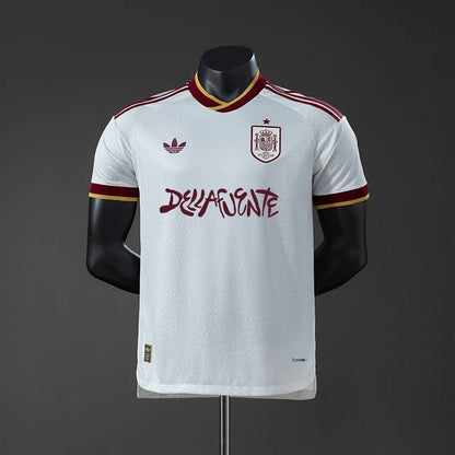 SPAIN X DELLAFUENTE football jersey front view
