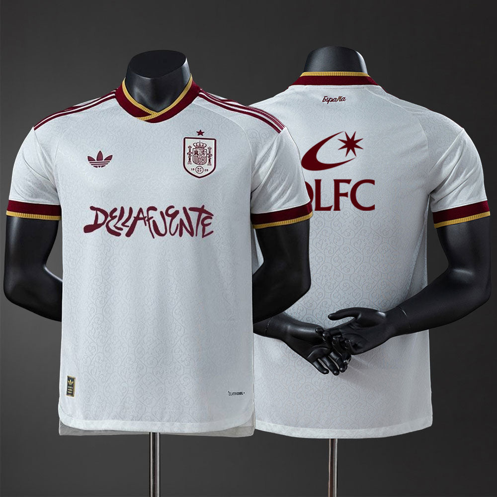 SPAIN X DELLAFUENTE football jersey front view